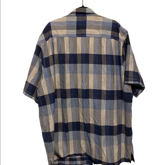 Tommy Bahama Plaid Button Up Shirt - Picture 2 of 4